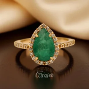 Emerald Ring Engagement Ring